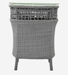 Perth Wicker Chair In Grey Dual Tone Finish
