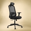 Kepler Brooks Opus HB Office Desk Chair in Black Colour