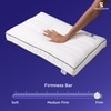 Granules Solid Quilted Firm Pillow 27 X 18 Inches