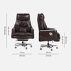 Magnus High Back Office Chair In Brown Colour
