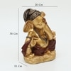 Manik Polyresin Figurine in Gold Colour