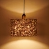 Flake Hanging Lamp Beige - Drum