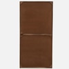 Mango Wood 2 Door Wardrobe In Rustic Teak Finish With Drawer