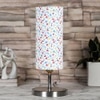 Multicolor cotton table lamp with Steel Base -55