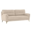 Osbert Velvet 3 Seater sofa in Beige color