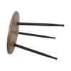 Metalsmith Metal Side Table in Powder Coating Finish