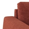 Granada Sofa Set (Colour : Dark Coral , Seater : 3+1+1)
