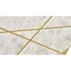 Morag Metal Side Table in  Gold Finish