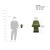Lueur Olive Green Mini Handcrafted Table Lamp