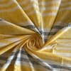Ulric Yellow Geometric 400 TC Cotton Flat Single Size Bedsheet with 1 Pillow Cover – Threads
