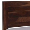 Ashford Solid Wood Queen  Size Bed With Hydraulic Storage (Provincial Teak Finish)