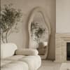 The Artment Beige Fluid Reflection Unbreakable Floor Mirror For Home (160 X 60 CM)