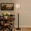 Devansh Wood & Metal Floor Lamp