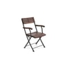 Masai Arm Chair Teak Finish Set of 2