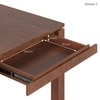 Atlas Solid Wood 8 Seater Storage Dining Table With 8 Atlas Wooden Seat Dining Chairs (Finish: Honey)