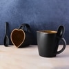 Black Hug-in-a-Mug Cozy Ceramic Mug Set – Set of 2
