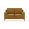 Abbey Sofa (Colour : Ochre, Cushion : Soft, Seating Capacity : 2 Seater)
