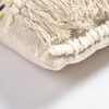 Muted Fringed Cushion Cover