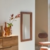Gem Solid Wood Mirror In Provincial Teak 50 x 100 cm