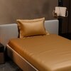 Stoa Paris 300TC UltrSatin Single Bedsheet Set Satin Single Night Gold