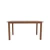 Seattle Starter Dining Set 1+6 (Rubberwood, Antique Oak Finish)