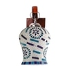 Devansh Solid Wood Electric Wall Light in Brown Colour with Multi Shade Count of 1 Light
