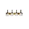 Galaxy Brass and Glass Wall Picture Light