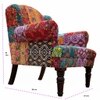 Desi Banjara 1 Seater Fabric Sofa in Multicolour