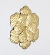 Vamli Abstract Metal Wall Decor in Gold Set of 1