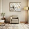 Apollo Compact 1 Seater Fabric Sofa in Oyster Beige Colour