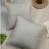 Set Of 2 Jacquard Square Cushion Covers