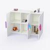 Unicorn'S Playground Cabinet Storage In White Colour
