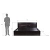Themis Engineered Wood King  Size Bed With Drawer Storage (Melamine Finish)