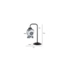 Lauren Multi color Mosaic Glass Iron Table Lamp