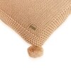 Chunky Knit Cuban Sand Cushion Cover 16X16  Inches