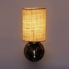 Devansh Metal Electric Wall Light in Antique Gold Colour with White Shade Count of 1 Light