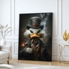 The Castle Decor Vintage Wealth Duck Wall Art Framed Painting 20x30 Inch