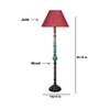 Devansh Wooden Floor Lamp