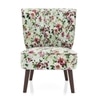 Grace Accent Chair in Clara Velvet Colour