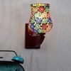 Devansh Solid Wood Electric Wall Light in Multi Colour with Multi Shade Count of 1 Light