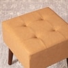 Axel Faux Leather Wooden bench for bedroom