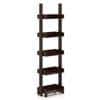 Austen Solid Wood Bookshelf in Mahogany Finish