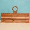 Ireka Home Knivio Acacia Wood Chopping Board with Handle – Cutting Board