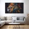 The Castle Decor Lion Landscape Wall Art Set of 5 27x48 Inch