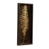 W-Bay Abstract Metal Wall Decor in Gold Set of 1