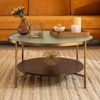 Mira Gold Coffee Table