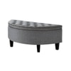 Replon 2 Ottoman with Storage Color in Grey