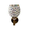 Devansh Metal Electric Wall Light in Gold Colour with Multi Shade Count of 1 Light