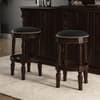 Tejas Sheesham Wood Bar Stool in Walnut Finish