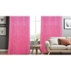 Velvet embo Pack of 2 Blackout Door Curtains